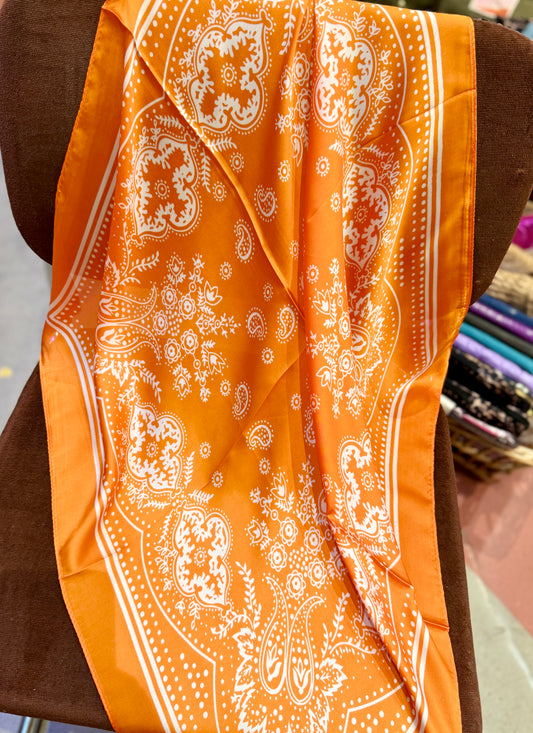 Foulard Bandana orange