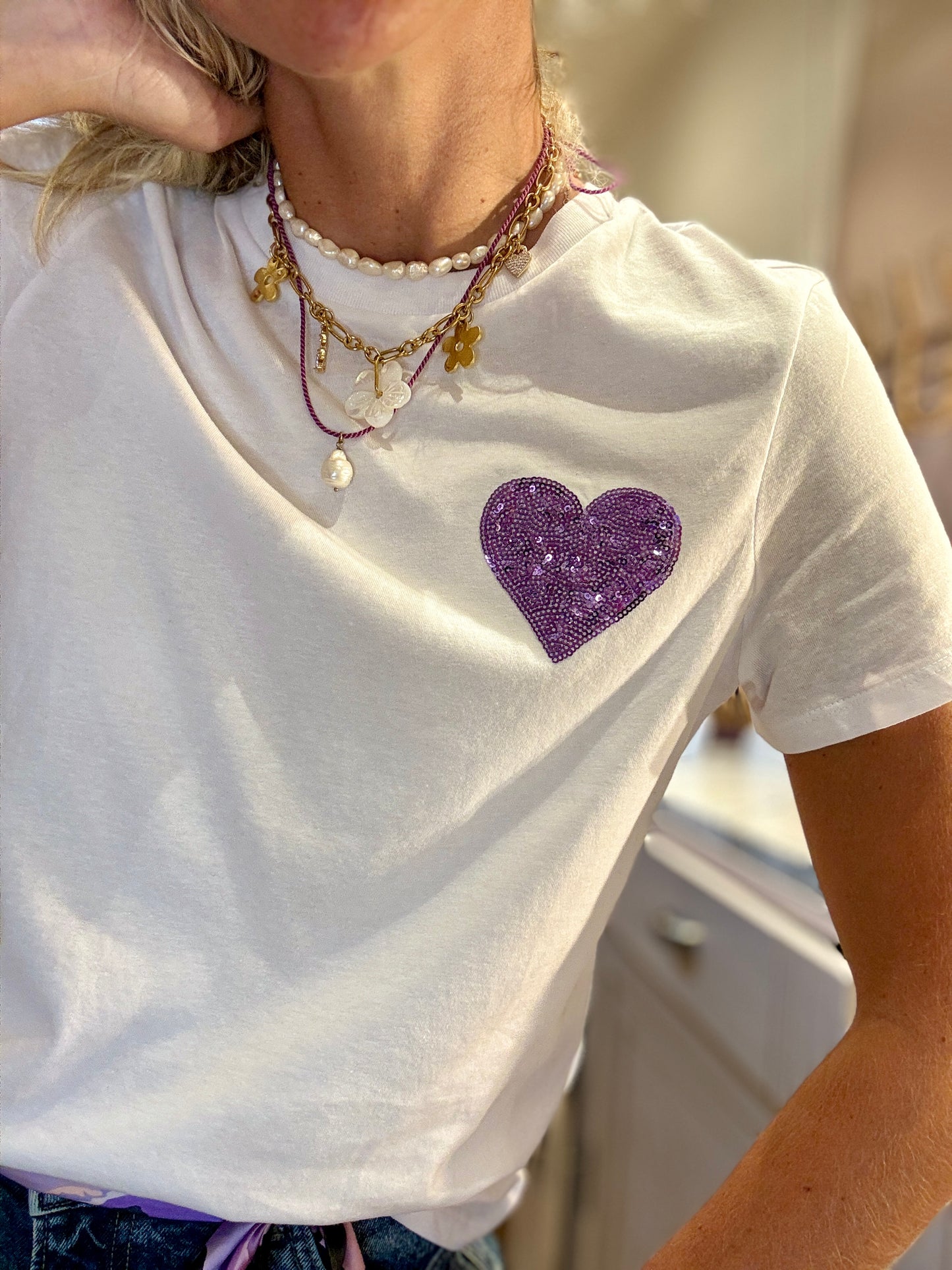 T-Shirt Pretty violet