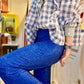 Pantalon Grease bleu