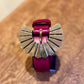 Ceinture Paon Cerise