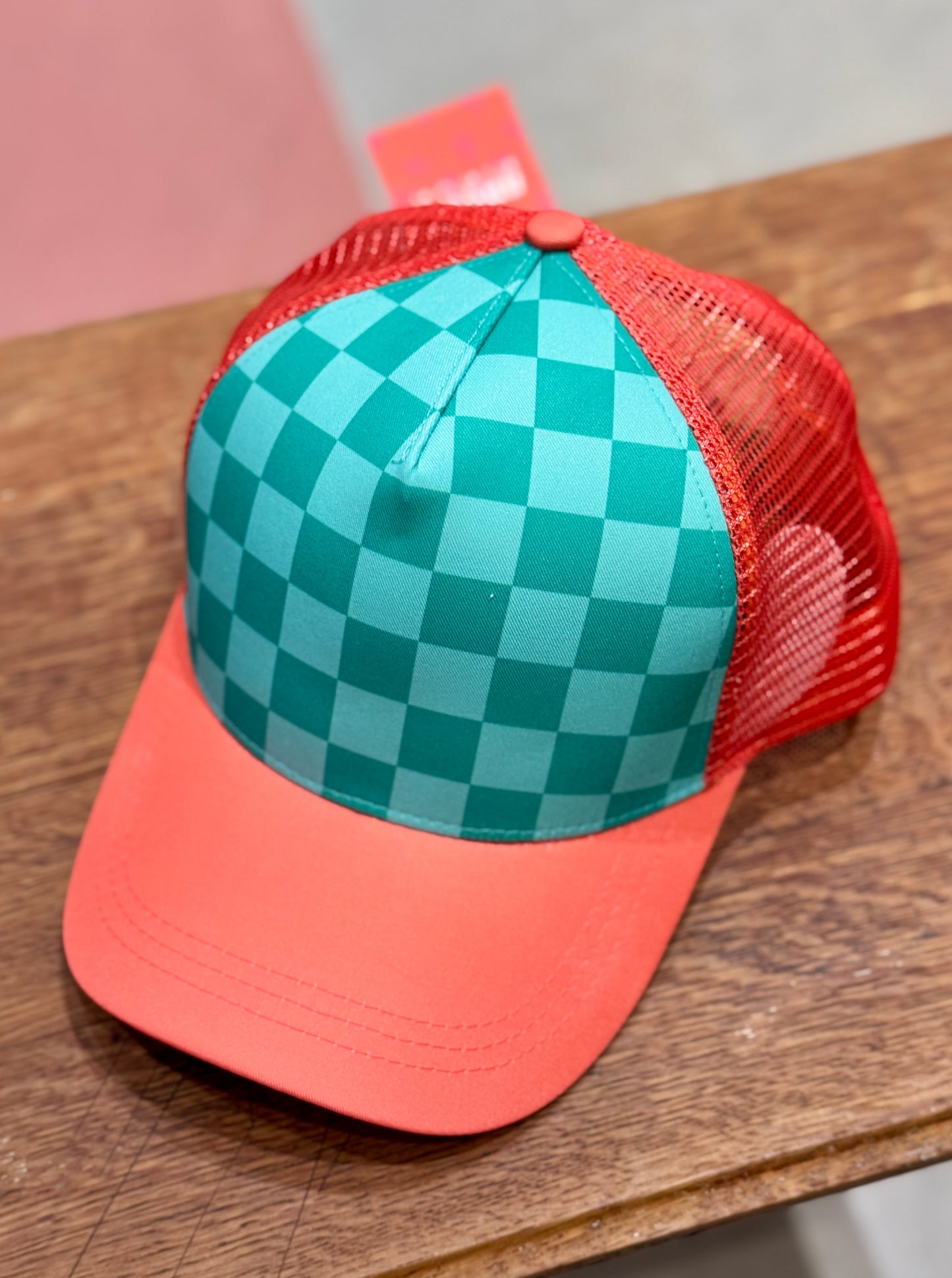 Casquette Damier