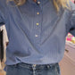 Blouse Pierre bleue